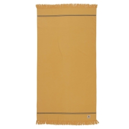 Πετσέτα Θαλάσσης 3518 Mustard Greenwich Polo Club Beach 80x170cm 100% Βαμβάκι