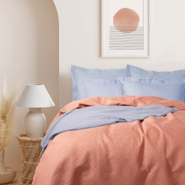 Κουβερλί 9520 Happy Coral Das Home Μονό 160x240cm Microfiber