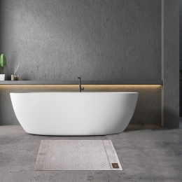 Ταπέτο Μπάνιου 2588 Nude Greenwich Polo Club 50 X 80 100% Βαμβάκι