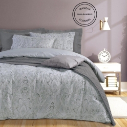Σεντόνια Happy Flannel 9526 (Σετ 3τμχ) Grey Das Home Μονό 170x260cm 100% Βαμβακερή Φανέλα