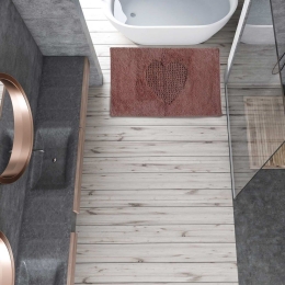 Ταπέτο Μπάνιου 0578 Nude Das Home 50 X 80 100% Βαμβάκι