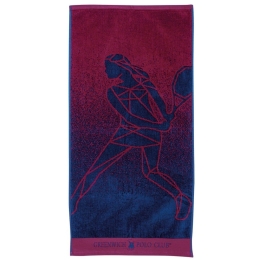 Πετσέτα Γυμναστηρίου 2656 Red-Blue Greenwich Polo Club Γυμναστηρίου 45x90cm 100% Βαμβάκι