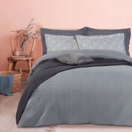Κουβερλί 9559 Happy Grey Das Home Μονό 160x240cm Microfiber