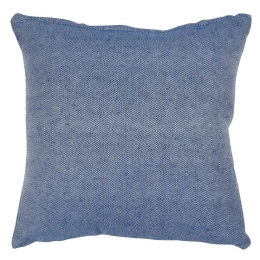 Μαξιλάρι Διακοσμητικό (Με Γέμιση) 0224 Blue Das Home 40Χ40 Βαμβάκι-Πολυέστερ