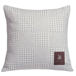 Διακοσμητικό Μαξιλάρι (Με Γέμιση) 2784 Ecru-Grey Greenwich Polo Club 42Χ42 Βαμβάκι-Πολυέστερ