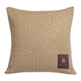 Διακοσμητικό Μαξιλάρι (Με Γέμιση) 2787 Gold Greenwich Polo Club 42Χ42 Βαμβάκι-Πολυέστερ