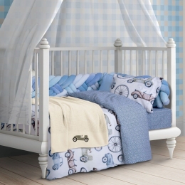 Κουβέρτα Βρεφική Πλεκτή 8822 Ecru-Beige Greenwich Polo Club Κούνιας 110x150cm 100% Βαμβάκι
