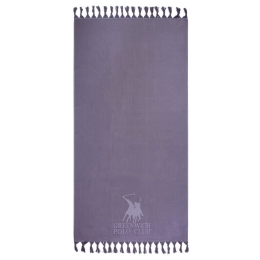 Πετσέτα Θαλάσσης - Παρεό 3615 Lila Greenwich Polo Club Θαλάσσης 90x170cm 100% Βαμβάκι