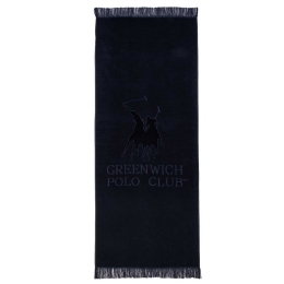 Πετσέτα Θαλάσσης 3656 70x170 Black Greenwich Polo Club Θαλάσσης 70x170cm 100% Βαμβάκι