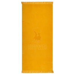Πετσέτα Θαλάσσης 3626 Ochre Greenwich Polo Club Θαλάσσης 90x190cm 100% Βαμβάκι