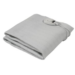 Ηλεκτρική Κουβέρτα Classic 0487 Grey Das Home Διπλό 140x155cm Πολυέστερ