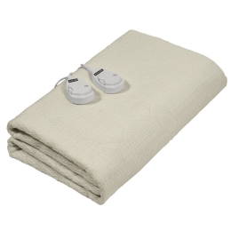 Ηλεκτρική Κουβέρτα Comfort 0488 Ecru Das Home Μονό 75x155cm Πολυέστερ