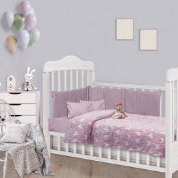 Κουβέρτα Βρεφική 4832 Glowing Fleece Pink Das Baby Αγκαλιάς 80x110cm 100% Βαμβάκι