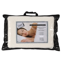 Μαξιλάρι Ύπνου 1063 Latex Anatomic White Das Home 40X65 100% Latex