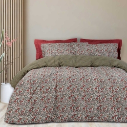 Πάπλωμα Happy 9587 Multi Das Home Μονό 160x240cm 100% Βαμβάκι