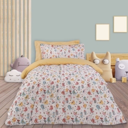 Πάπλωμα Παιδικό 4822 Multi Das Kids Μονό 160x240cm 100% Βαμβάκι