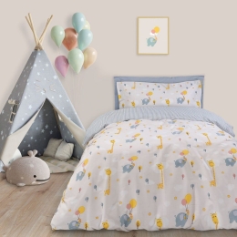 Πάπλωμα Παιδικό 4824 Multi Das Kids Μονό 160x240cm 100% Βαμβάκι