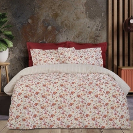 Σεντόνια Best 4821 (Σετ 3τμχ) Multi Das Home Μονό 170x260cm 100% Βαμβάκι