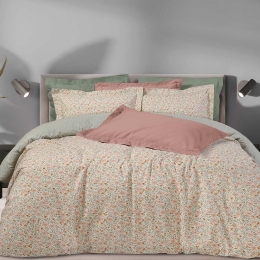 Σεντόνια Happy 9590 (Σετ 3τμχ) Multi Das Home Μονό 170x260cm 100% Βαμβάκι