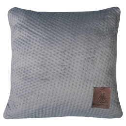 Μαξιλάρι Διακοσμητικό 2795 (Με Γέμιση) Silver Greenwich Polo Club 42X42 100% Microvelour