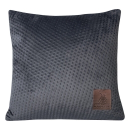 Μαξιλάρι Διακοσμητικό 2798 (Με Γέμιση) Anthracite Greenwich Polo Club 42X42 100% Microvelour