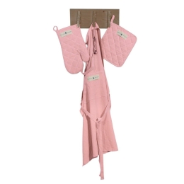 Σετ Κουζίνας 2639 (3 τμχ) Pink Greenwich Polo Club 100% Βαμβάκι