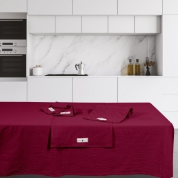 Τραπεζομάντηλο 2641 Bordo Greenwich Polo Club 140X240 100% Βαμβάκι