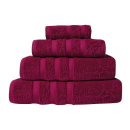 Πετσέτα Prestige 1168 Plum Das Home Σώματος 90x160cm 100% Βαμβάκι