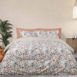 Σεντόνια Best 4844 (Σετ 3τμχ) Multi Das Home Μονό 170x260cm 100% Βαμβάκι