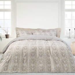 Σεντόνια Casual 5405 Με Λάστιχο (Σετ 3τμχ) Cream-Beige Das Home Μονό 120x235cm Βαμβάκι-Πολυέστερ
