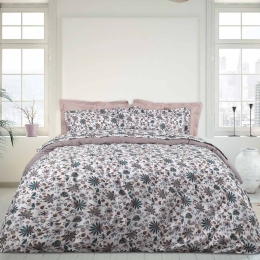 Κουβερλί Happy 9594 Multi-Brown Das Home Υπέρδιπλο 220x240cm 100% Βαμβάκι