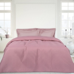 Κουβερλί Happy 9599 Pink Das Home Υπέρδιπλο 220x240cm Microfiber