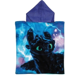Πόντσο Θαλάσσης 5868 How To Train Your Dragon Blue-Black Das Home