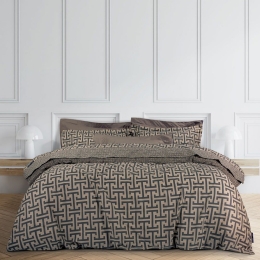 Σεντόνια 2145 (Σετ 3τμχ) Brown Greenwich Polo Club Μονό 170x260cm 100% Βαμβάκι