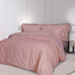 Σεντόνια 2151 (Σετ 4τμχ) Pink Greenwich Polo Club Υπέρδιπλο 240x260cm 100% Βαμβακοσατέν