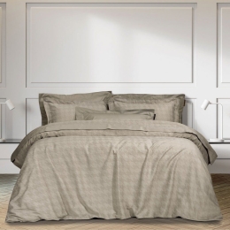 Παπλωματοθήκη 2150 (Σετ 3τμχ) Beige Greenwich Polo Club Υπέρδιπλo 220x240cm 100% Βαμβακοσατέν