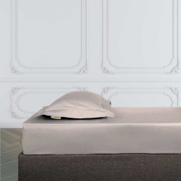 Σεντόνι 2257 Με Λάστιχο Beige Greenwich Polo Club King Size 180x235cm 100% Βαμβακοσατέν