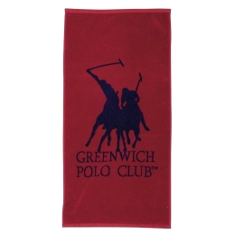 Πετσέτα Γυμναστηρίου 3032 Red-Blue Greenwich Polo Club Γυμναστηρίου 45x90cm 100% Βαμβάκι