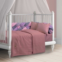 Κουβέρτα Βρεφική Πικέ 3402 Pink Greenwich Polo Club Αγκαλιάς 80x110cm Βαμβάκι-Πολυέστερ