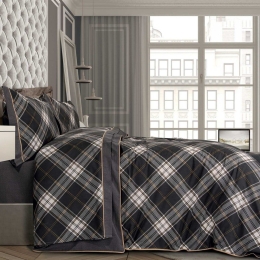 Παπλωματοθήκη 2169 (Σετ 3τμχ) Beige-Grey-Black Greenwich Polo Club King Size 240x260cm Βαμβάκι-Πολυέστερ