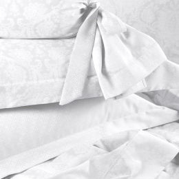 Σεντόνια ΣΧ.729 Σετ 4τμχ White Down Town Υπέρδιπλο 245χ270cm 100% Βαμβακοσατέν