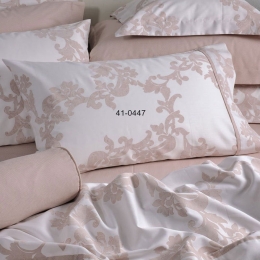 Μαξιλαροθήκες 641 Σετ 2τμχ White-Pink Down Town 52X75 100% Βαμβακοσατέν