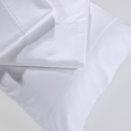 Μαξιλαροθήκες S250/1 Σετ 2τμχ Oxford White Down Town 52X75 100% Βαμβακοσατέν