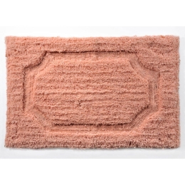 Πατάκι Μπάνιου Verona Dark Pink Down Town 60 x 90 Πολυέστερ