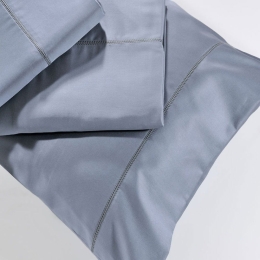 Σεντόνια S250/7 Σετ 4τμχ Grey Metal Down Town Υπέρδιπλo 245χ270cm 100% Βαμβακοσατέν