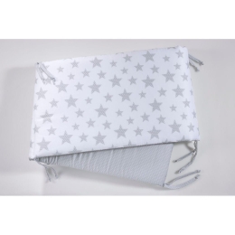 Πάντα Κούνιας 768 Grey Down Town 60x67x60+40cm 100% Βαμβακοσατέν