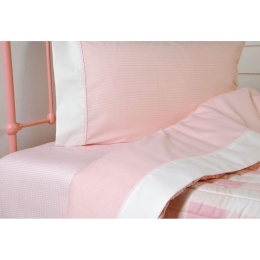 Παπλωματοθήκη Παιδική 509 (Σετ 2τμχ) Pink Down Town Μονό 175x245cm 100% Βαμβακοσατέν