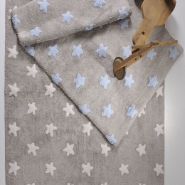 Χαλάκι Παιδικό Stars Ciel Down Town 100X140cm Βαμβάκι