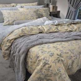 Παπλωματοθήκη 809 Berry (Σετ 3τμχ) Yellow Down Town King Size 250x260cm 100% Βαμβακοσατέν