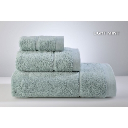 Πετσέτα Joanne Light Mint Down Town Προσώπου 50x90cm 100% Βαμβάκι
